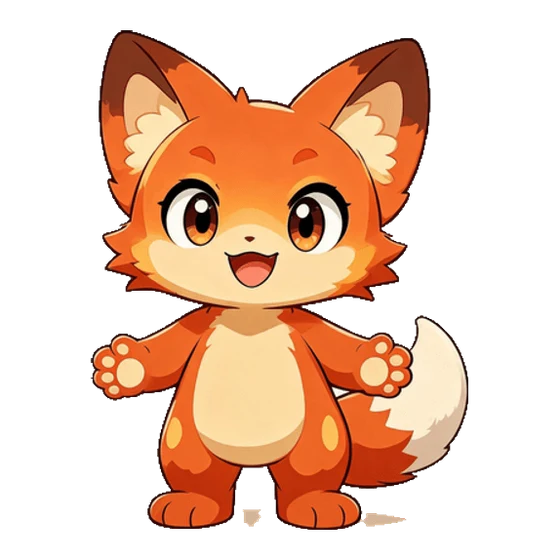 Fenna, a fire creature